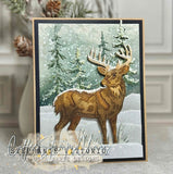 BUCK DEER PLATE DIE - GINA MARIE DESIGNS