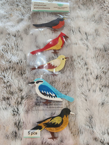 BIRDS - Martha Stewart Stickers
