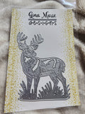 BUCK DEER PLATE DIE - GINA MARIE DESIGNS