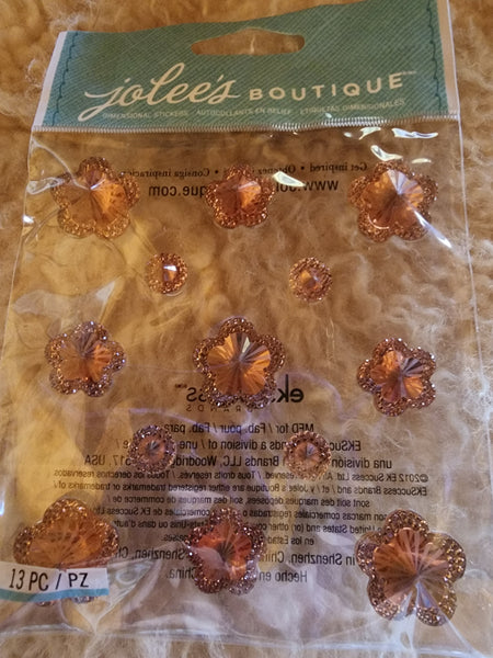 FLORAL PRIZIM SPINEL - Jolee's Boutique Stickers