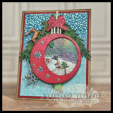 CHRISTMAS ORNAMENT SCENE DIE - GINA MARIE DESIGNS