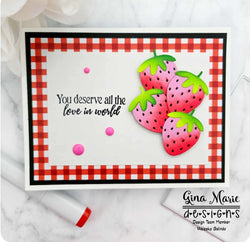 STRAWBERRY DIE - Gina Marie Designs