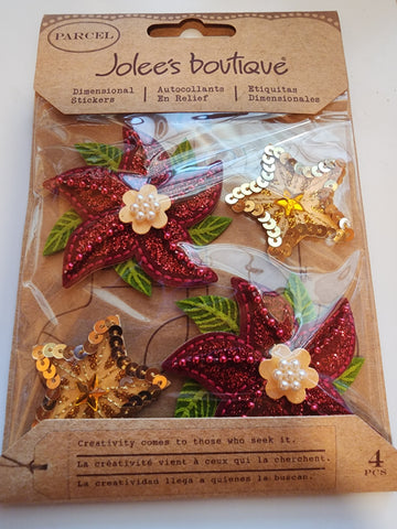 HARD TO FIND Jolee's Boutique Stickers - HOLIDAY APPLIQUES
