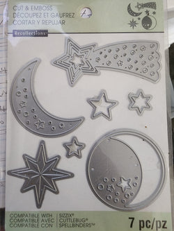 STAR AND MOON DIE SET RECOLLECTIONS