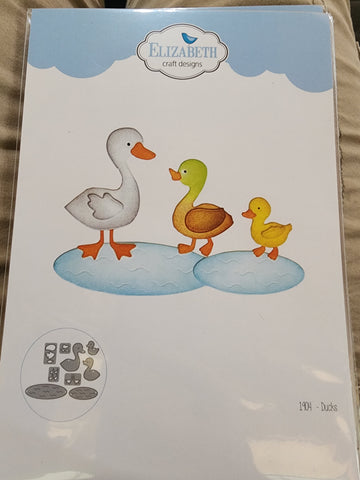 ELIZABETH CRAFT DESIGN DIES - DUCKS
