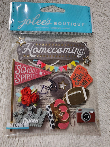 HOMECOMING - Jolee's Boutique Stickers