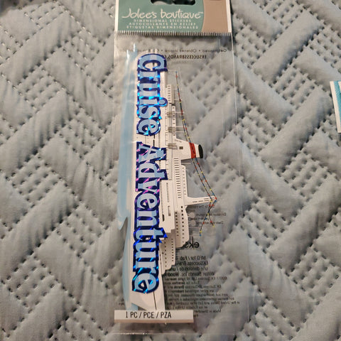 CRUISE ADVENTURE TITLEWAVE - JOLEE'S BOUTIQUE STICKERS