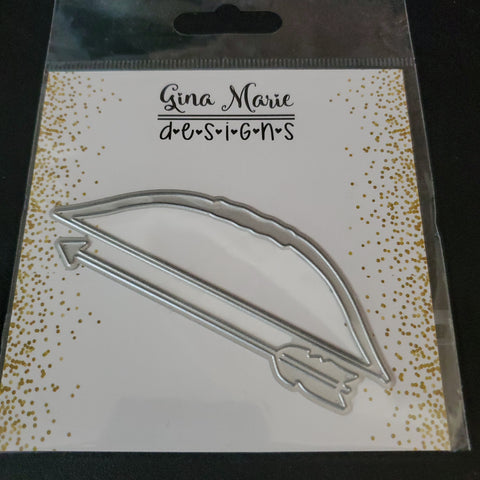 (Back from retirement) BOW AND ARROW DIE - GINA MARIE DESIGNS