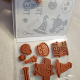 PERSONAL STASH PURGE - HOWL-O-WEEN TREAT STAMPS WITH DIES USED