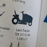 LAWN TRACTOR DIE SET - DIES TO DIE FOR