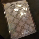 COTTAGE LATTICE COVER PLATE A2 DIE PANEL - GINA MARIE DESIGNS