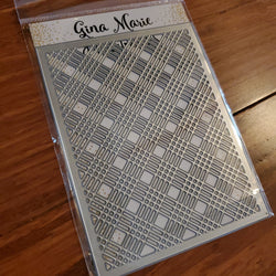 (Read description prior to purchasing this die) A2 FLANNEL PANEL DIE - GINA MARIE DESIGNS