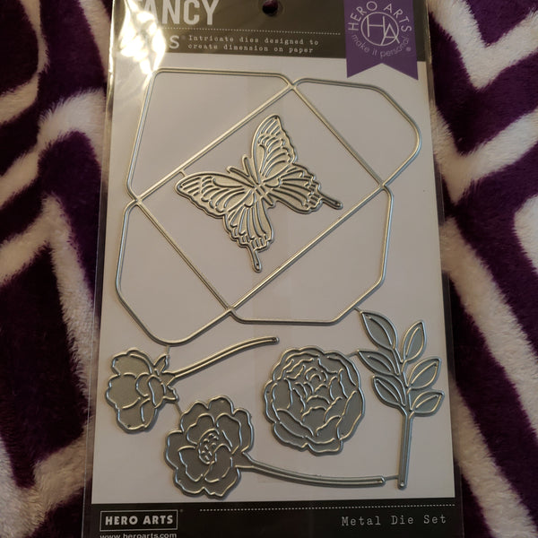 ENVELOPE ACCESSORIES FANCY - HERO ARTS DIE SET
