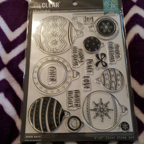 ORNAMENT PEEK A BOO INFINITY PARTS EXTRA LARGE SET HERO ARTS