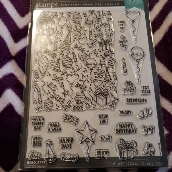 WISH BIG PEEK A BOO INFINITY PARTS EXTRA LARGE SET HERO ARTS