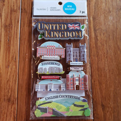 UNITED KINGDOM - RECOLLECTIONS STICKERS