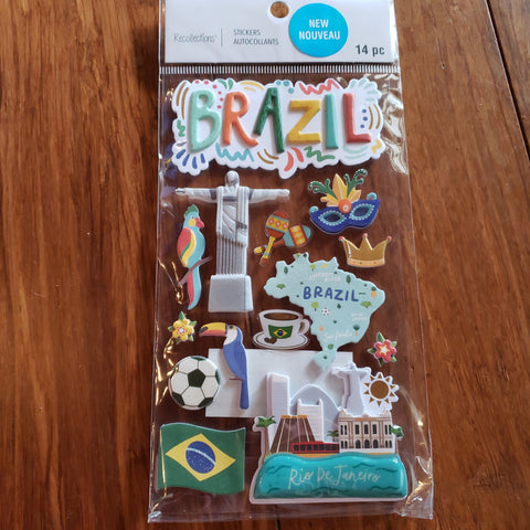 BRAZIL - RECOLLECTIONS STICKERS