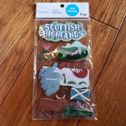 SCOTTISH HIGHLANDS - RECOLLECTIONS STICKERS