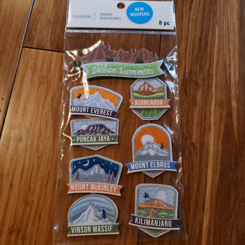 THE SEVEN SUMMITS - RECOLLECTIONS STICKERS