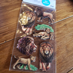 LIONS AFRICA - RECOLLECTIONS STICKERS
