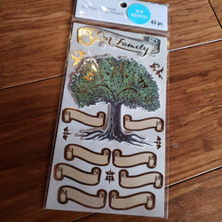 FAMILY TREE - RECOLLECTIONS STICKERS