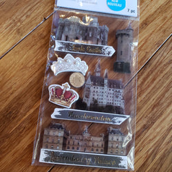 LEEDS CASTLE - RECOLLECTIONS STICKERS