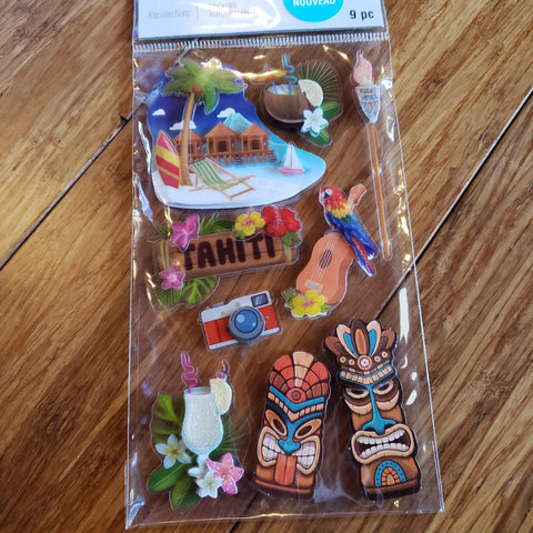 TAHITI - RECOLLECTIONS STICKERS