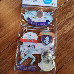 FENCING - RECOLLECTIONS STICKERS