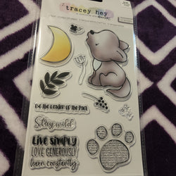 LITTLE WOLF - TRACRY HEY CLEAR STAMPS