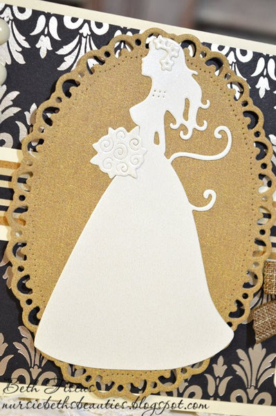 BEAUTIFUL BRIDE DIE SET - Gina Marie Designs