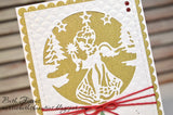IN AND OUT CUT CHRISTMAS ANGEL DIE SET - Gina Marie Designs