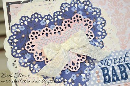 LACEY LATTICE HEART DIE SET - Gina Marie Designs