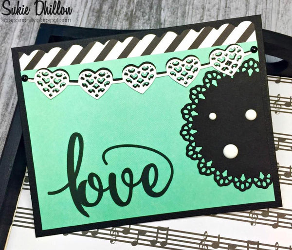 LACEY LATTICE CIRCLE DIE SET - Gina Marie Designs