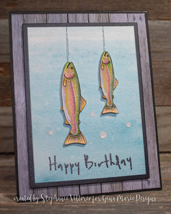 RAINBOW TROUT DIES - Gina Marie Designs