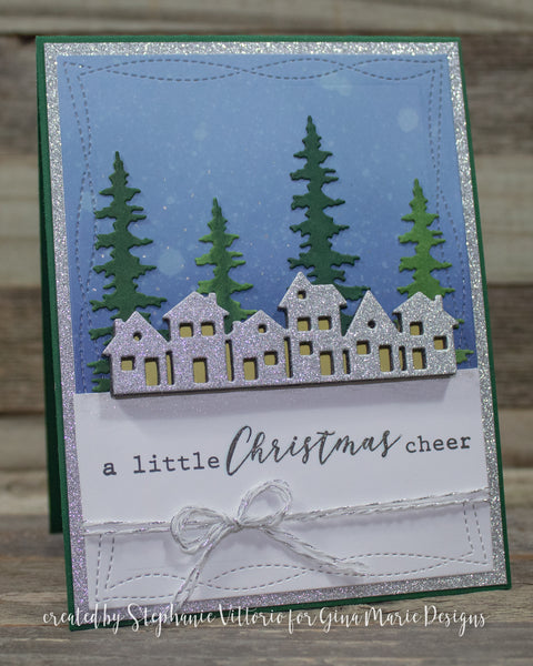 PINE TREE PAIR DIE SET - Gina Marie Designs