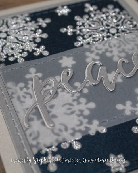 GORGEOUS SNOWFLAKE DIE - GINA MARIE DESIGNS