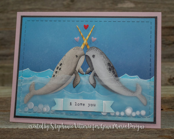 NARWHAL DIE - GINA MARIE DESIGNS