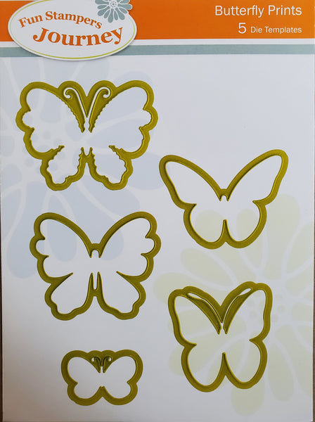 BUTTERFLY PRINTS DIE - FUN STAMPERS JOURNEY