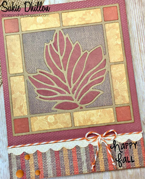 LEAF QUILT DIE - Gina Marie Designs