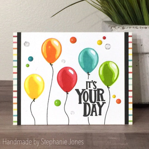 It's Your Birthday Balloons Card