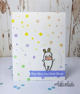 YEAR END SALE - SNOW DOTS 6x6 STENCIL - Gina Marie Designs