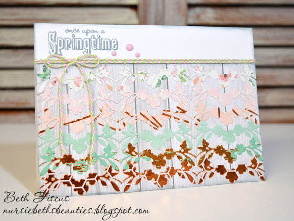 FLOWER BORDER DIE - GINA MARIE DESIGNS