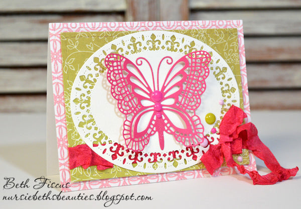 FLEUR OVAL DIE SET - Gina Marie Designs