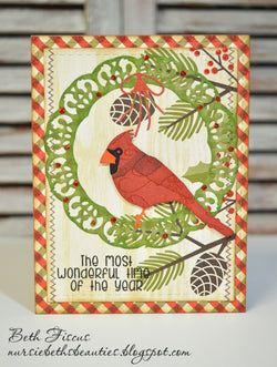 LAYERED CARDINAL DIE - Gina Marie Designs