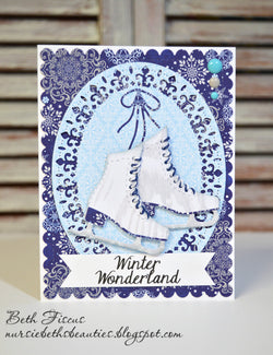 ICE SKATE DIE SET - Gina Marie Designs