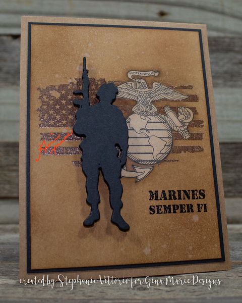 COMBAT SOLDIER DIE - Gina Marie Designs