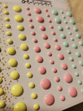 PASTEL EASTER GLOSS STYLE ENAMEL DOTS - Gina Marie Designs