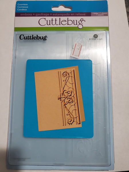  Cricut Provo Craft Cuttlebug Companion Embossing Folder Bundle,  Preserves