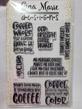 ADULT COFFEE SENTIMENTS - Gina Marie Designs