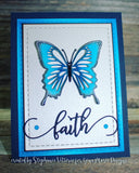 SWALLOW TAIL BUTTERFLY DIE - GINA MARIE DESIGNS
